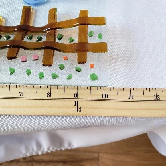 Square plate  with beautiful design - Picture 6 of 8